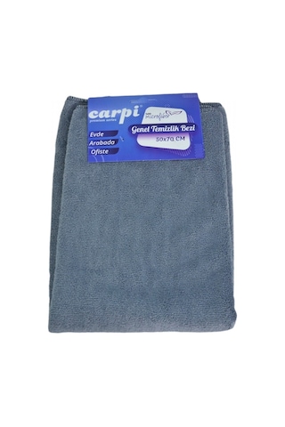 Carpi Mikrofiber Genel Temizlik Bezi Düz Kadife 50x70 Cm Br242013