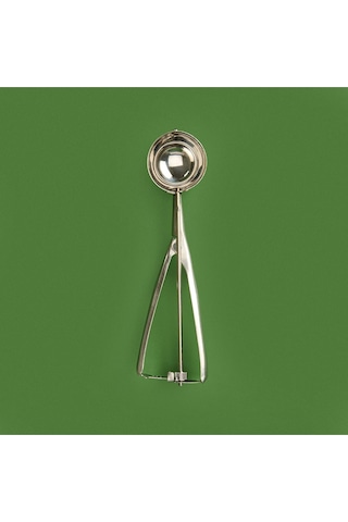 Mien Dondurma Kaşığı Metal Mien-1234 Gri - Gümüş