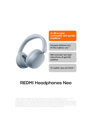 Xiaomi Redmi Neo Bluetooth 5.4 Kulaküstü Kulaklık