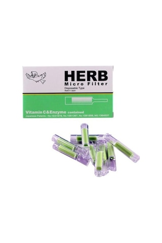 Herb Micro Filter Filtreli Ağızlık 10'lu