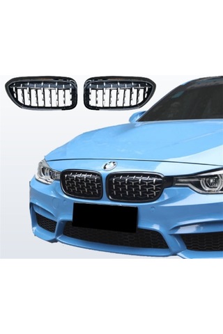 Bmw 3 Serisi F30 Ön Panjur Böbrek Diamond