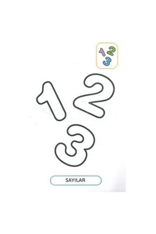 4e Boyama Kitabı Afacan Renkli Örnekli 4