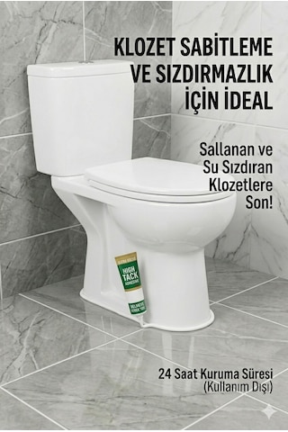 High Tack Güçlü Yapıştırıcı Klozet Sabitleme, Seramik Yapıştırıcı, Delmeden Montaj, Ultra Tutucu Ml-60 Ml