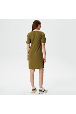 Nautica Kadın Yeşil Relaxed Fit Kısa Kollu Elbise Düz 45d412t Yeşil