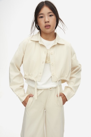 Nk Kids 38345 Kız Çocuk Krem Pebble Gömlek Krem