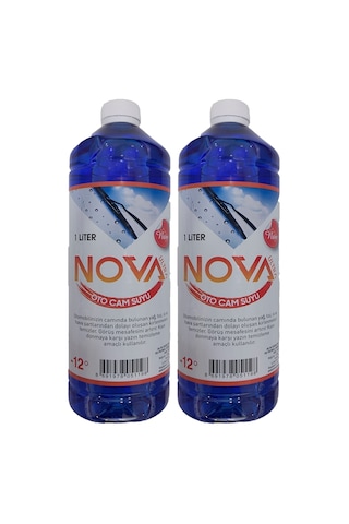 Nova Ultra -12 Derece Antifrizli Oto Cam Suyu 1 Litre X 2