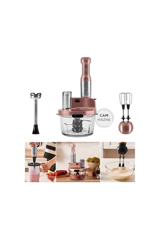Karaca Mastermaid Prosteel Uzun Blender Ayaklı 6 Bıçaklı 2500 W Cam Mutfak Robotu