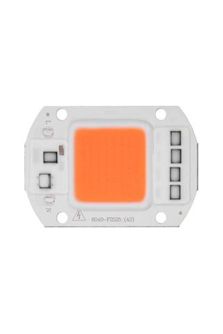 Amber Kehribar 220V Projektör Cob Led 50W Driver Çipli