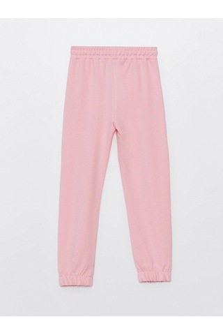 LC Waikiki Lcw Kids Pembe Beli Lastikli Baskılı Kız Çocuk Jogger Eşofman Altı Pınk