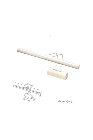 Ucuz Geldi Ayna Üstü Led Banyo Aplik Duvar Ayna Resim Tablo 6w Gün Işığı Led Banyo Apliği Flüt Led Aplik Eskitme Sku: Smg8690010237958 Açık Ceviz