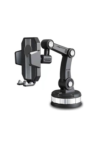 Ic Sabit Araç Aksesuarları Darbeye Dayanıklı Navigasyon Cep Telefonu Tutucu Büyük Vantuzlu Vantuz Tipi Eklemli Kol Araç Cep Telefonu Tutucu