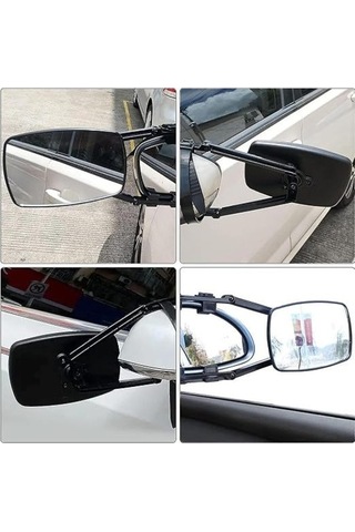 Besthome1 Shineyee 190x125mm Çift Taraflı Ek Ayna, Geniş Görüş, Tüm Araçlar İçin