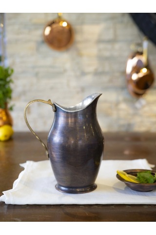 Bakır Sürahi Antalya Model Oksit Renk