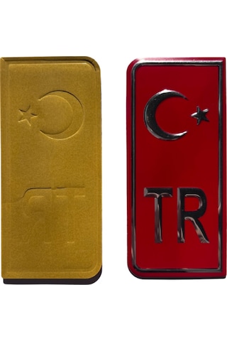 Tr Plaka Sticker 5 Takım