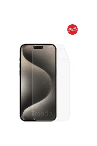 Apple iPhone 15 Pro Max Uyumlu Ekran Koruyucu Tpu Film