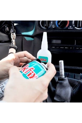 Akfix 705 Profesyonel Çok Amaçlı Hızlı Yapıştırıcı 400+100gr.