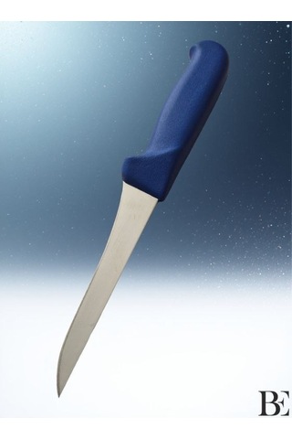 Beknife Bemiral 13cm Düz Kemik Sıyırma Bıçağı 10351.13 Fibrox Kaymaz Saplı 16mm X 130mm X 2.5mm Mavi