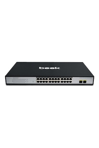 24 Ports 10/100/1000mbps Managed Poeswitch With 2 Gigabit Sfp