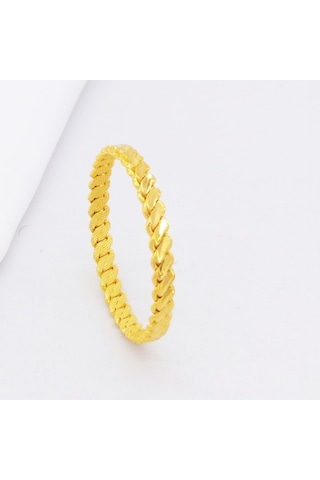 Ferizz Altın Kaplama 3Lü Adana Burma Çocuk Bileziği Sarı