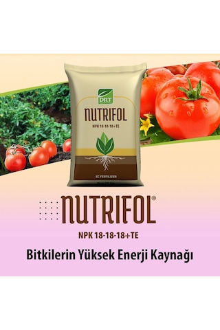 Drt Nutrifol 18-18-18+te 25kg Gübre