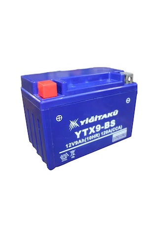 Yiğit YTX9-BS 12V 9AH Motosiklet Aküsü Ağustos 2023 Üretim