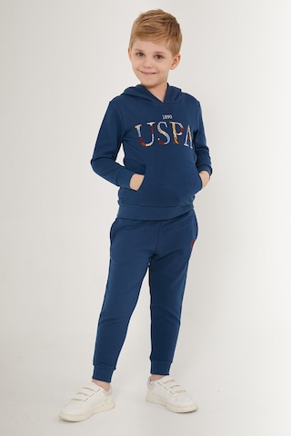 U.s. Polo Assn Flat Mavi Erkek Çocuk Eşofman Takımı