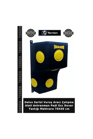 Özel Seri Exc Duvar Yastığı Makivara 70x40 Cm Egzersiz Aleti Antrenman Pedi Çok Renkli