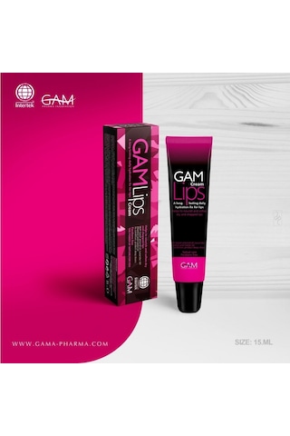 Gam Lips Nemlendirici ve Dolgunlaştırıcı Dudak Bakım Kremi 15 ML