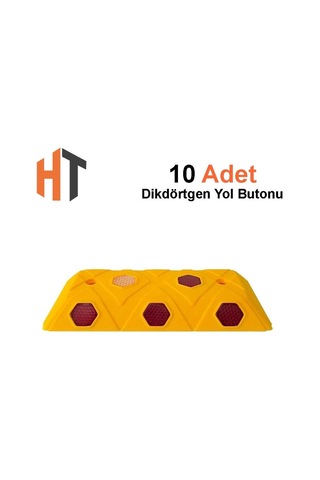 10'lu Eko Dikdörtgen Yol Butonu Seti