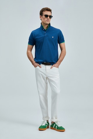 Lufian Erkek Polo Yaka T Shirt 111040206 Açık Lacivert Açık Lacivert