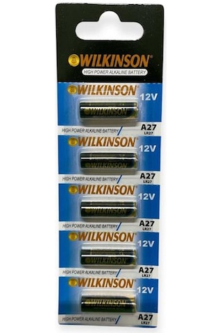 Wilkinson Alkalin 27a Lr27 12v 5'li Pil