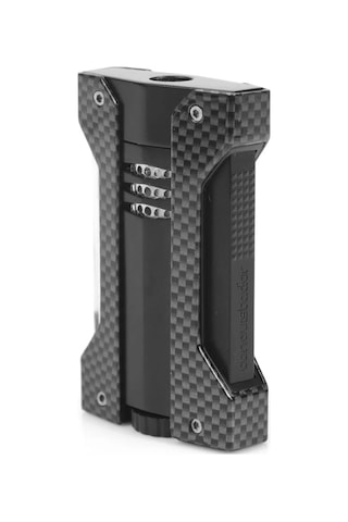 Conquistador Tek Torch Pürmüz Karbon Siyah Defi Extreme Dizayn Metal Puro Çakmağı Cnq-023