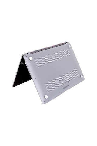 Macbook Pro 13 Çiçek Desenli Kılıf A1706 A1708 A1989 A2159 A2251 A2289 A2338 M1 M2 Uyumlu Baskılı Kristal Sert Kılıf Koruyucu Kapak Mor