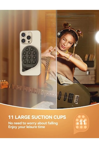 Joyroom Zs418 Magsafe Uyumlu Vantuzlu Stantlı Çok Amaçlı Telefon Tutucu Çok Renkli