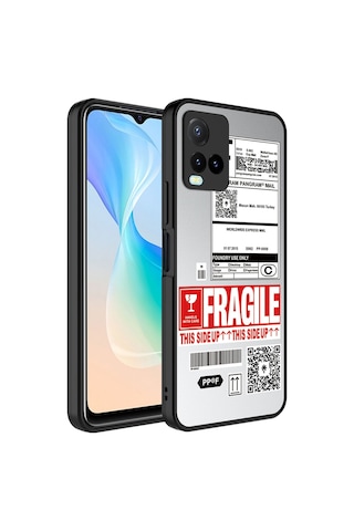Zore Vivo Y33s Kılıf Aynalı Desenli Kamera Korumalı Parlak Msra Mirror Kapak - Süper Anne Süper Anne