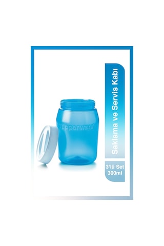Tupperware Evrensel Serisi Kavanoz 1.5L Deniz Mavisi