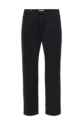 Only & Sons Onsfade Normal Bel Düz Paça Pantolon Erkek Pantolon 22038971 Siyah