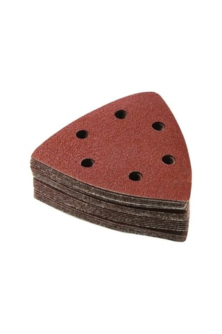 Vitatools Üçgen Zımpara Kağıdı, 90 Mm, P60, 10 Adet 139236855