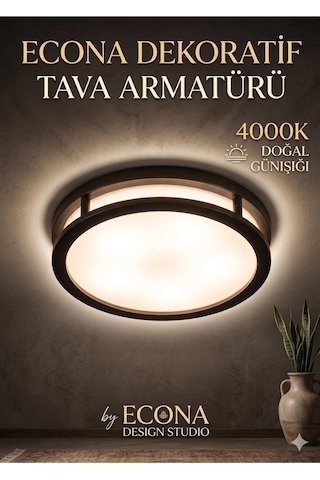 Doğal Günışığı 4000k Aydınlatma Glop Armatürü Led Avize Aplik Balkon Banyo Koridor Lambası Led Güçlü Işık Doğal Günışığı-4000k