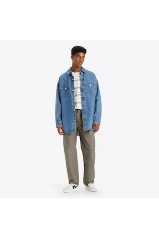 Levi's Erkek Straight Fit Haki Kargo Pantolon - A7364-0002
