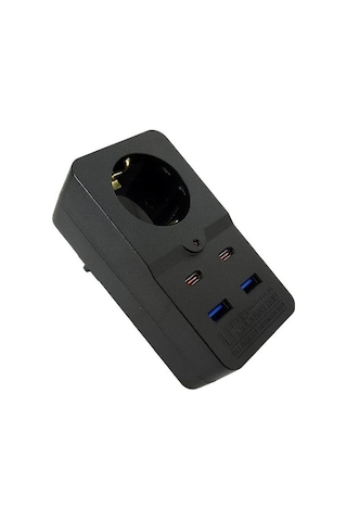 Wınnboss Akım Korumalı Priz 4 Usb 1 Priz 3438