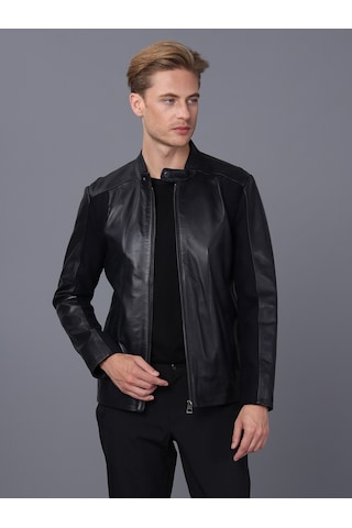 Basics&more Erkek Deri Ceket E2020 001