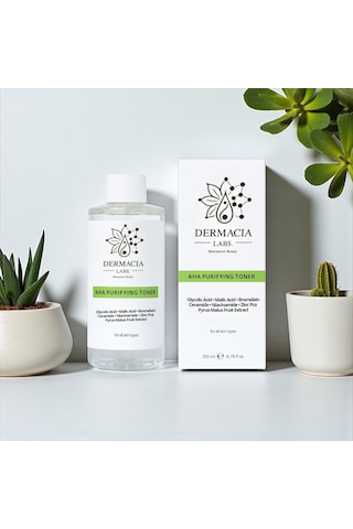 Dermacia Labs Aha Arındırıcı ve Gözenek Sıkılaştırıcı Vegan Tonik 200 ML