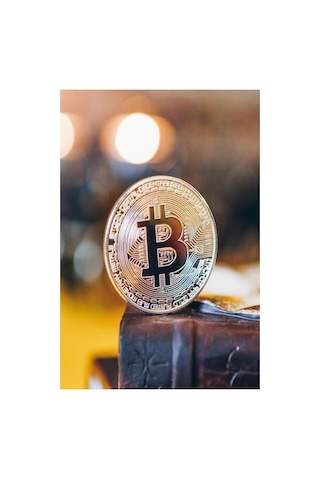 Buğz Bitcoin Madeni Hatıra Parası Madeni Bitcoin Hediye Sikke Para Diğer