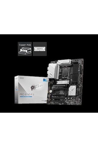 Msı Pro B760-p Iı Ddr5 7000 Oc M.2 Usb3.2 Hdmı Atx 1700p