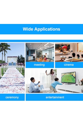 Vkemall Mirascreen X6w Kablosuz Ekran Paylaşımı Cihazı - 1080p Hd Miracast/airplay/dlna Tv Projeksiyon Aleti