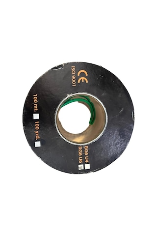 Flexia 100 Metre Yeşil Rg6 - U6 Tv Kablosu