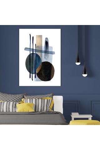 Toprak Çemberi Modern Bohem Kanvas Tablo Nv00287