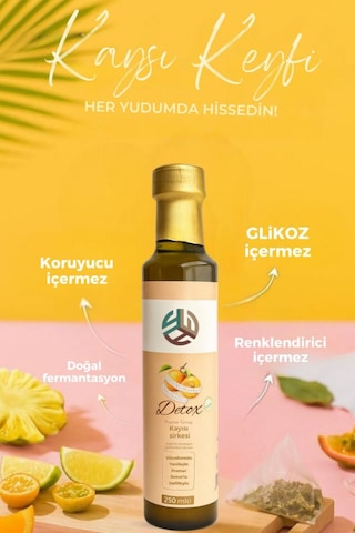 Promar  Ananas Sirkesi 250 Ml + Kayısı  Sirkesi 250 Ml