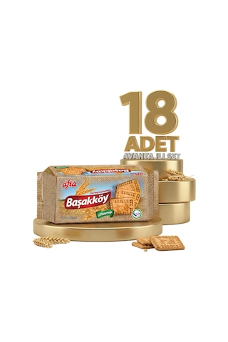 Afia Başakköy Tam Buğdaylı Bisküvi 18x110 Gr